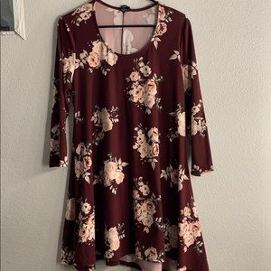 Floral maxi dress